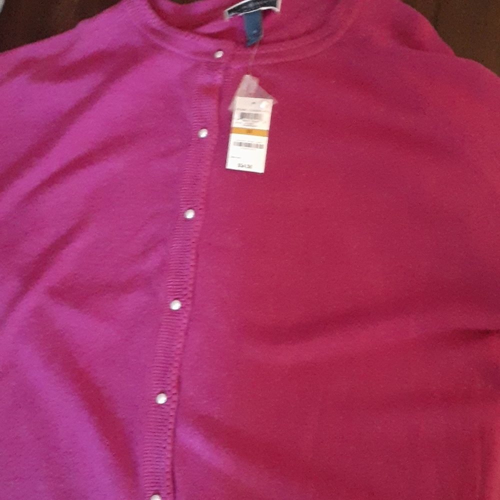 Fuschia pink sweater
